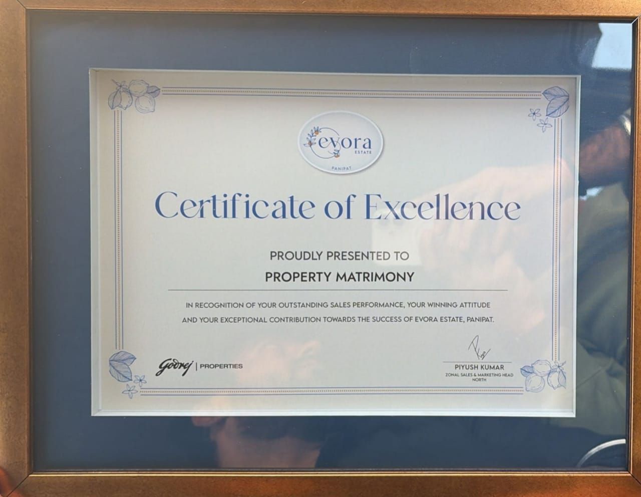 Property Matrimony award recognition 16